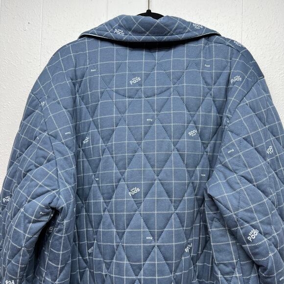 Fashion Womens Quilted Knit Jacket 4XL Pockets Warm Cozy Outdoors Casual Errands - Picture 10 of 12